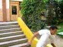 carmelitas montando skate en el cole parte 2