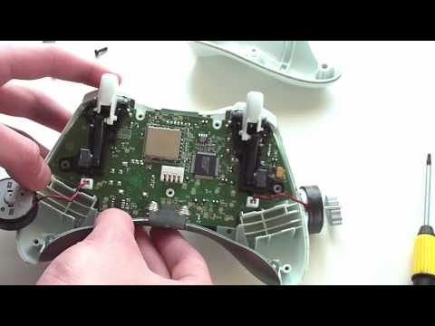 how to open xbox 360 controller