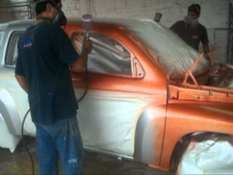 como pintar un carro