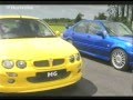 Top Gear GTi Tiff Needell Road Testing the MG ZR, ZS & ZT 2002