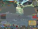 Sablewind and myself fighting Teribus the Cursed in Terokkar.