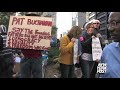 Ex-journalist joins protest