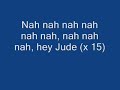 Hey jude by The Beatles + lyrics