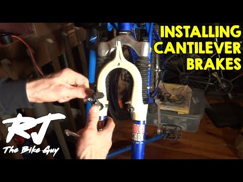 how to fit new v brakes