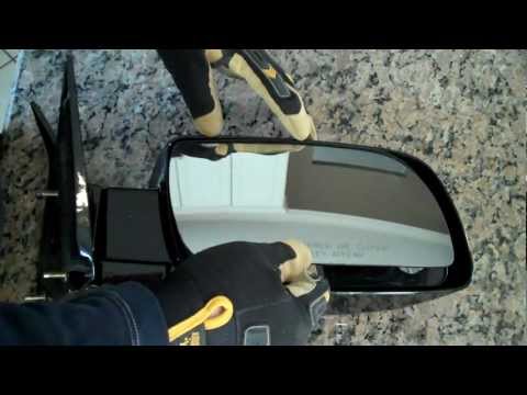 How to Repair and Replace a Broken Side Mirror Glass – DIY