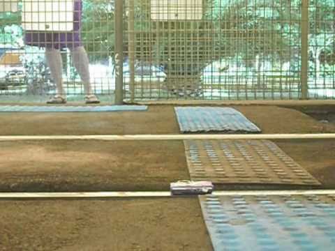 akjgo1994 - Filming Train running over broken camera placed on railway tracks. One segment of the film is in slow motion.