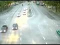 Biker crashes with 75 mp/h into standing Mercedes S-Class Biker crashes with 75 mp/h into standing Mercedes S-Class