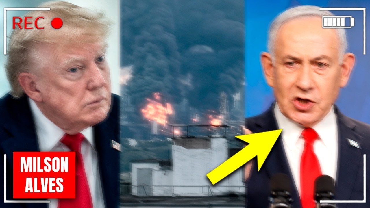 Netanyahu EXPÕE ALERTA em coletiva após Trump retomar ataques AO IRÃ!!!