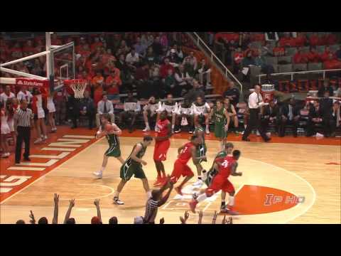 Highlights - Highlights of Illinois basketball's 72-65 wire-to-wire win over Dartmouth at State Farm Center on Dec. 10, 2013. The Fighting Illini improved to 9-1 on the s...