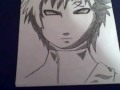 Kazekage Gaara Drawing Kazekage Gaara Drawing
