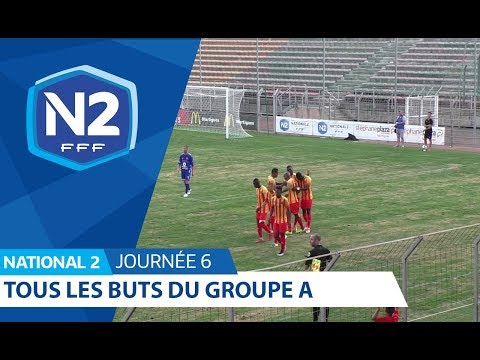National 2 : Les buts de cette 6 ème journée de National 2