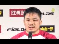 Minowaman's Pre-Fight interview for fields Dynamite!! 2009 (Dec.31.2009 / Saitama Super Arena, Japan). 大晦日『fields Dynamite!! ～勇気のチカラ2009～』、スーパーハルクトーナメント決勝戦に出場した、ミノワマンの試合後インタビューをお届け！