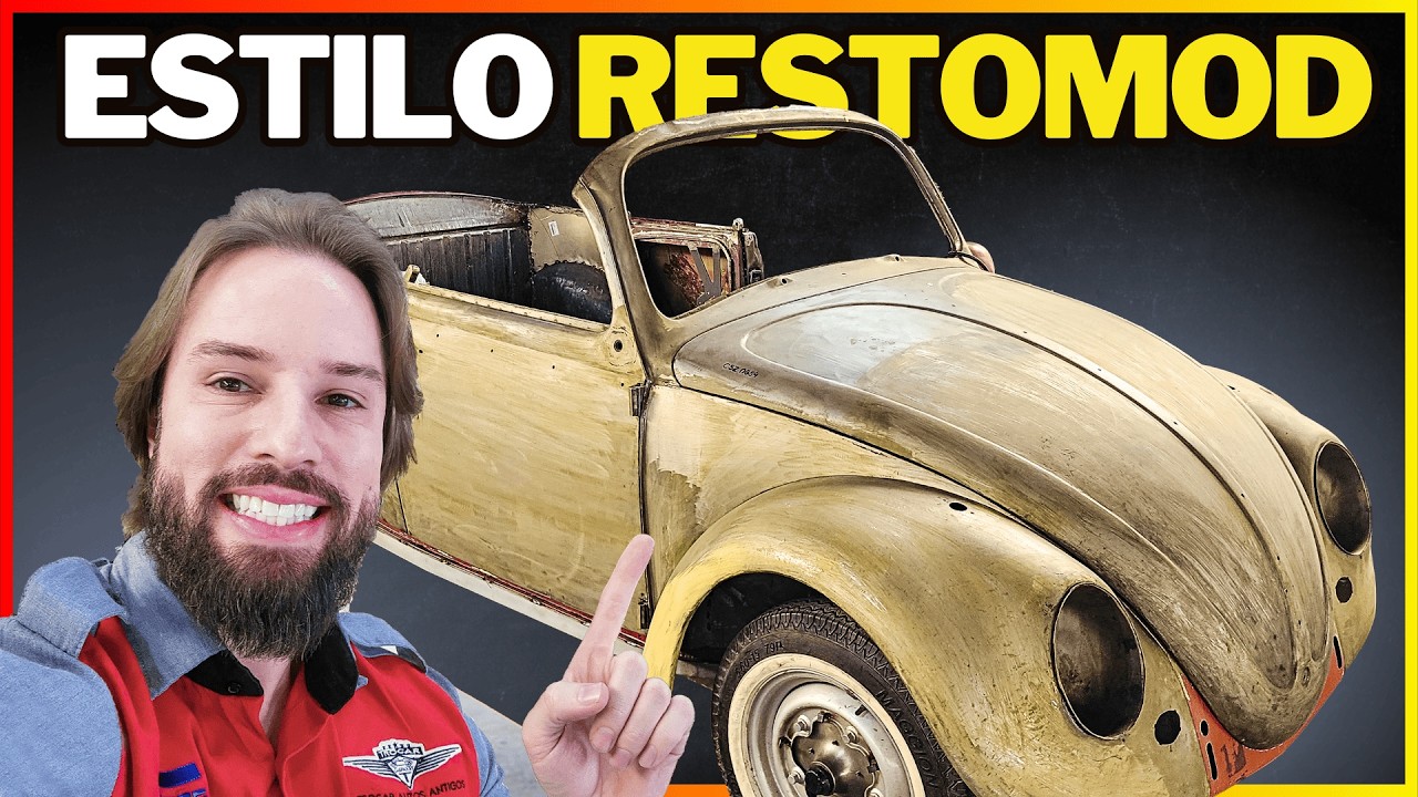 Estilo RESTOMOD! 🔥 Fusca 1965 Parecia Perfeito… Mas Escondia um PROBLEMA ENORME! 😱