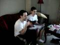 Bronson and Chad play Guitar Hero Bronson and Chad play Guitar Hero