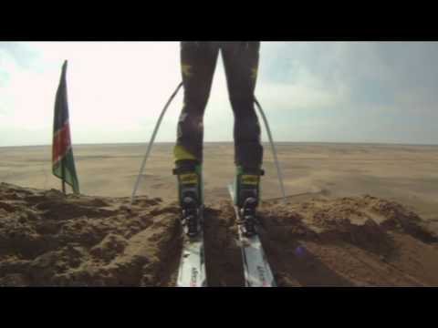 Speed Sand Skiing - The World Record