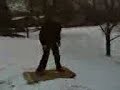 Sledding at School