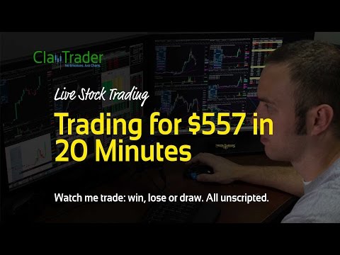 Live Stock Trades – Trading for $572 in 20 Minutes