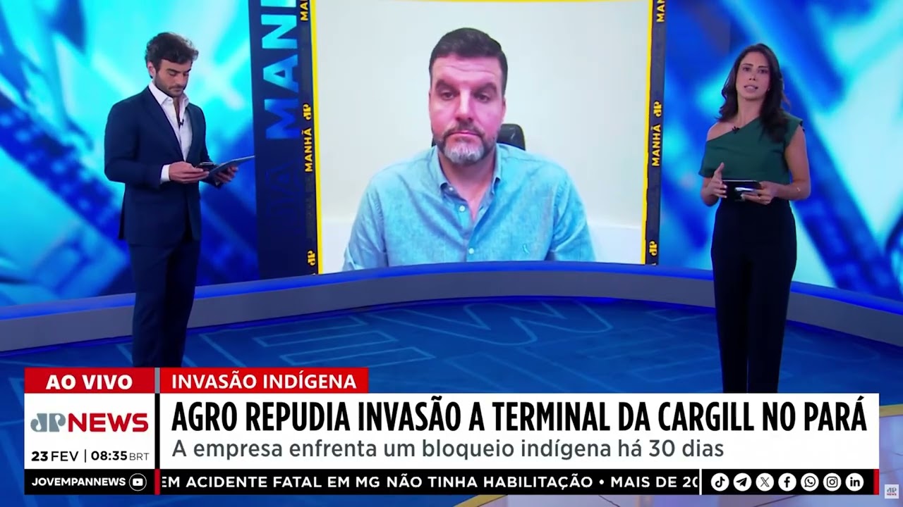 JP NEWS | FPA REPUDIA INVASÃO A TERMINAL DA CARGILL NO PARÁ