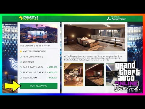 GTA 5 Online The Diamond Casino & Resort DLC Update - How Much Money You'll Need To Buy EVERYTHING!