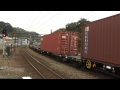 KiwiRail Freight Train Passing Kaiwharawhara