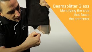 Identifying the right side of the glass