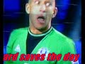 Tim Howard saves Everton from a loss to the Spurs,(12/06/09)