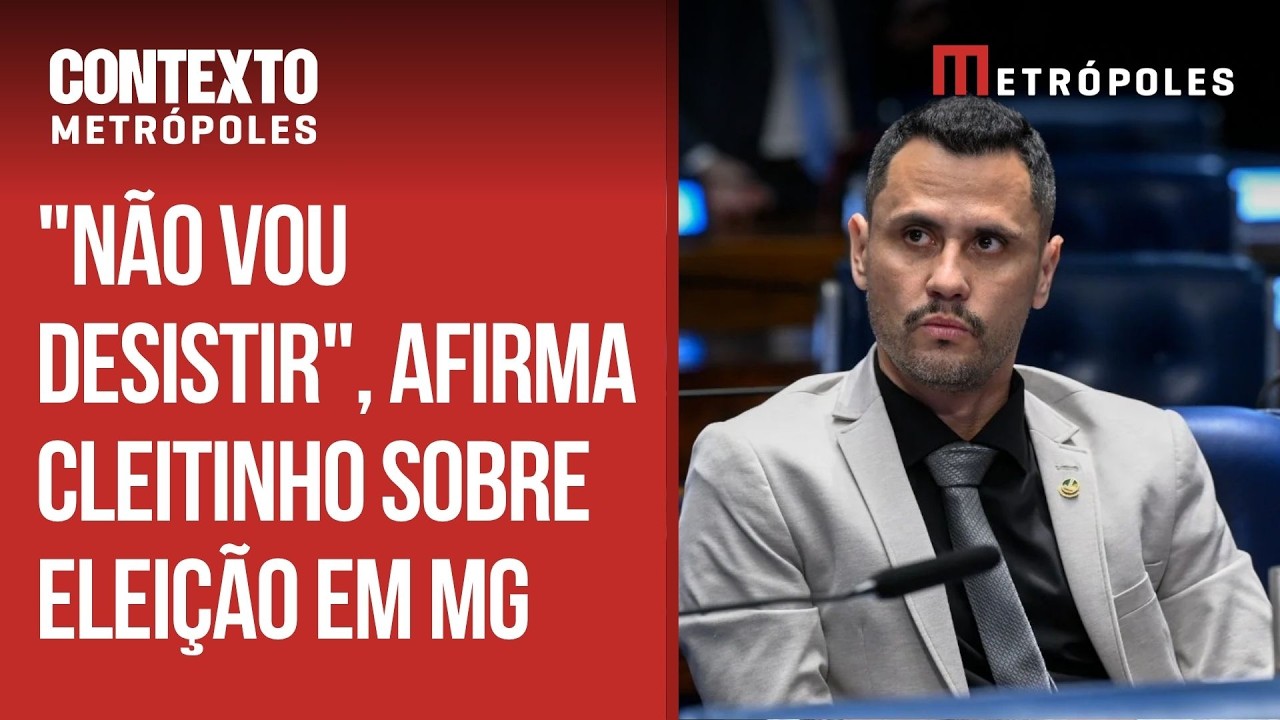 Cleitinho diz que tentam tirá-lo da eleição em MG: "Não vou desistir"