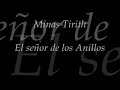 El Se�or de Los Anillos. Minas Tirith