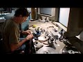 Gus Van Sant working with film... Gus Van Sant working with film...