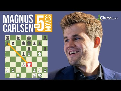 Magnus Carlsen's 5 Most Brilliant Chess Moves