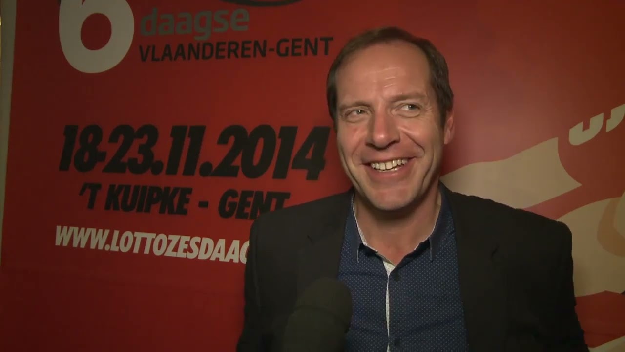 Lotto Zesdaagse Gent - 2014 - Hookson en Prudhomme bezoeken Zesdaagse.