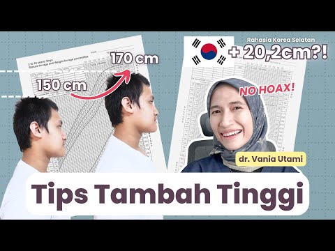 8 CARA MENAMBAH TINGGI BADAN ALAMI TERPERCAYA | dr. Vania Utami | Update 2024