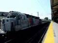 NJ Transit GP40PH-2B #4215 leaving Red Bank NJ
