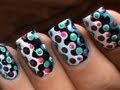 Dotting Nail Art Designs For Beginners Cute Easy Polka Dots Dotting Tool Dotted Nails technique Dotting Nail Art Designs For Beginners Cute Easy Polka Dots Dotting Tool Dotted Nails technique