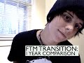 one year on testosterone comparison!