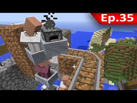 Tackle⁴⁸²⁶ Minecraft (1.7.9) #35 - Iron Golem Farm: ลักพาตัว NPC