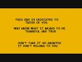 Jahcoustix - Appreciation (with lyrics)