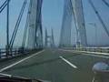 SUBARU360 driving on Seto Oohashi Bridge