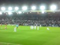 Leeds United Vs Liverpool FC Carling Cup 2009 Leeds and Liverpool enter Elland Road (22/9/09)