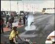 Top fuel drag bike: Roel Koedam 6,56 sec. Santa Pod 2003