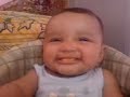 baby eating sweet