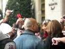 Miley getting off the 4 seasons hotel
