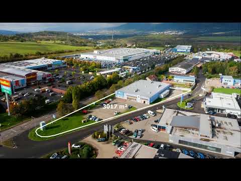 Video Obchodní prostor 1806 m²+ 50 parkovacích stání - prodej