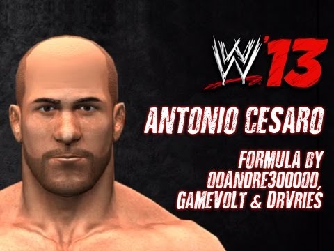 CAW - WWE '13 Antonio Cesaro CAW Formula by ooAndre3000oo, GaMeVoLt & DrVries Download Details: http://caws.smacktalks.org/wwe13/110/antonio-cesaro-caw Community S...