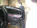 Our limo finally arriving to pick us...