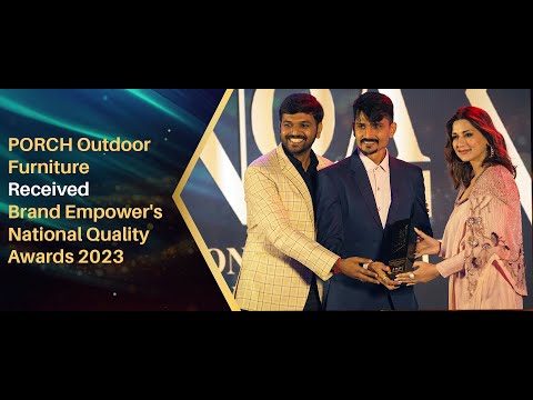 PORCH Outdoor Furniture Wins National Quality Awards 2023 for Most Premium Outdoor Furniture Brand