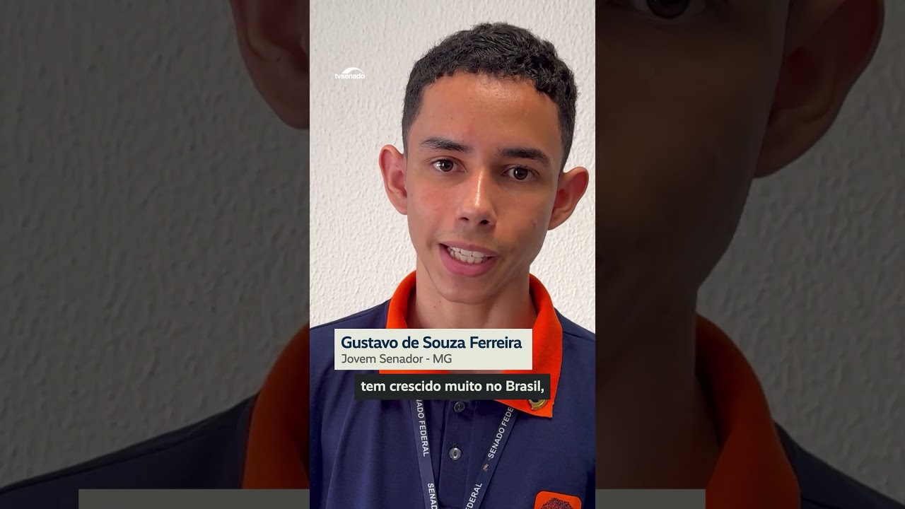 Jovens senadores finalizam propostas legislativas com foco em educação para imigrantes #shorts