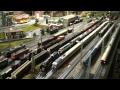 Märklin Modellbahn Marklin Layout: 8 Trains in HD