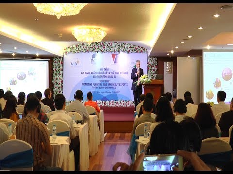 Đẩy mạnh xuất khẩu sản phẩm đồ gỗ vào thị trường châu Âu 