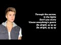 Justin Bieber – Be Alright